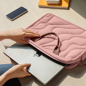 Terra-A28 Puffy Laptop Carrying Bag for 13-14 inch Laptop