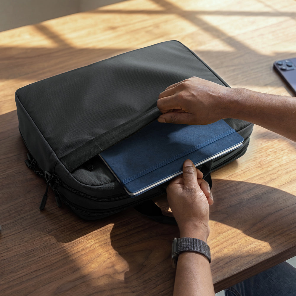 Navigator-A33 Expandable Laptop Shoulder Bag for 15.6-16.2 inch Laptop