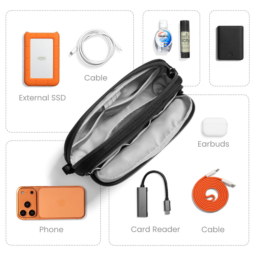 Light-T12 Electronic Accessory Pouch 1.8L