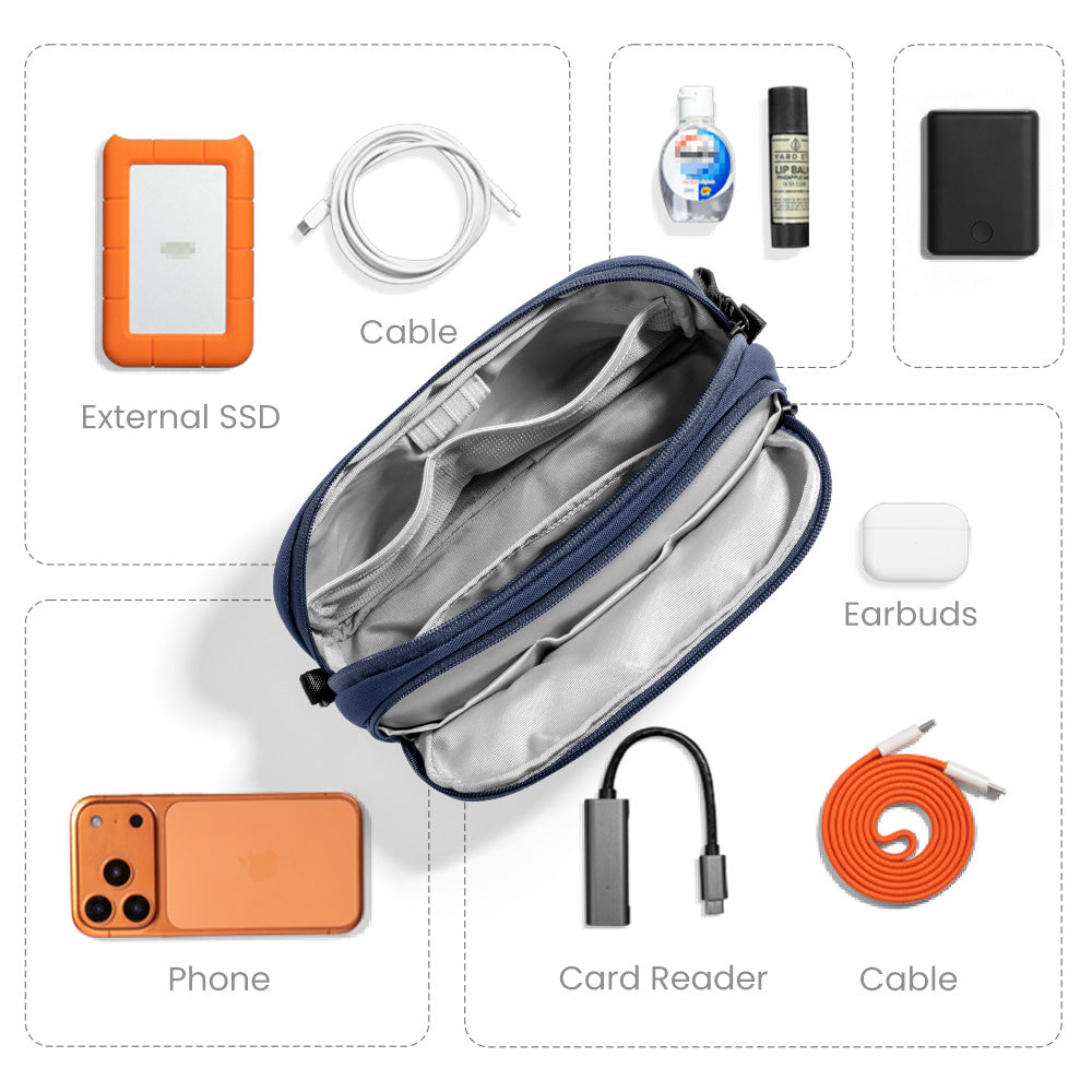 Light-T12 Electronic Accessory Pouch 1.8L