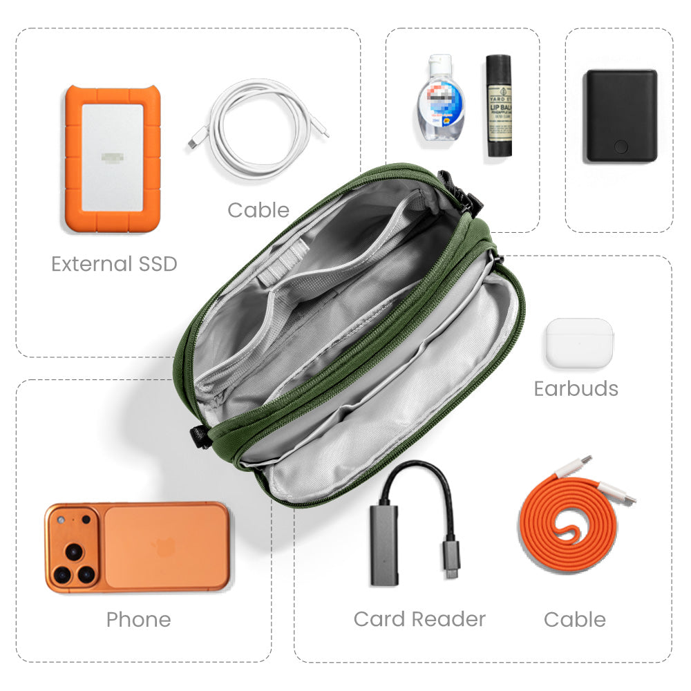 Light-T12 Electronic Accessory Pouch 1.8L