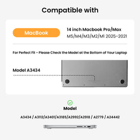 Defender-A13 Laptop Sleeve Kit For 14 inch MacBook Pro
