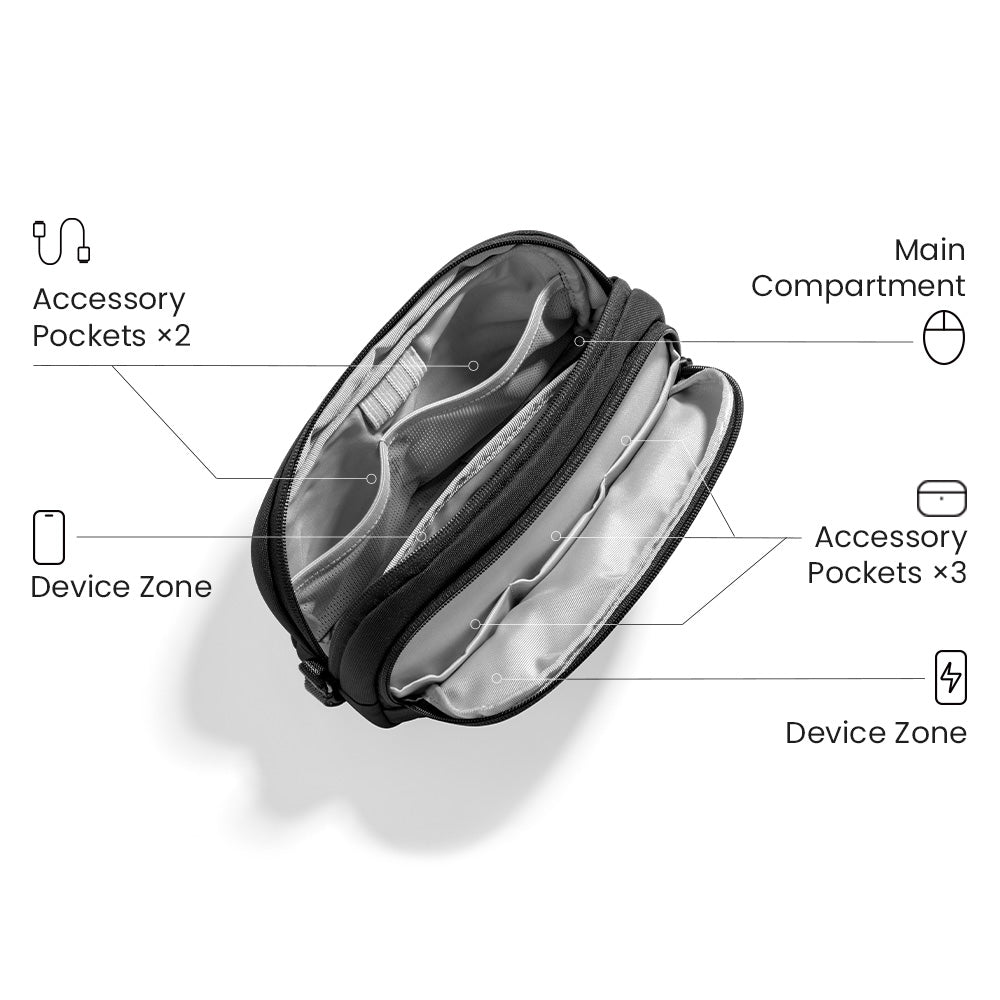 Light-T12 Electronic Accessory Pouch 1.8L